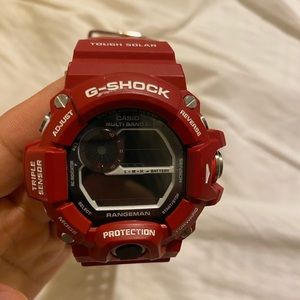 Casio G-Shock Limited Edition Rangeman Red